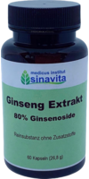 GINSENG EXTRAKT 80% Ginsenoside Kapseln
